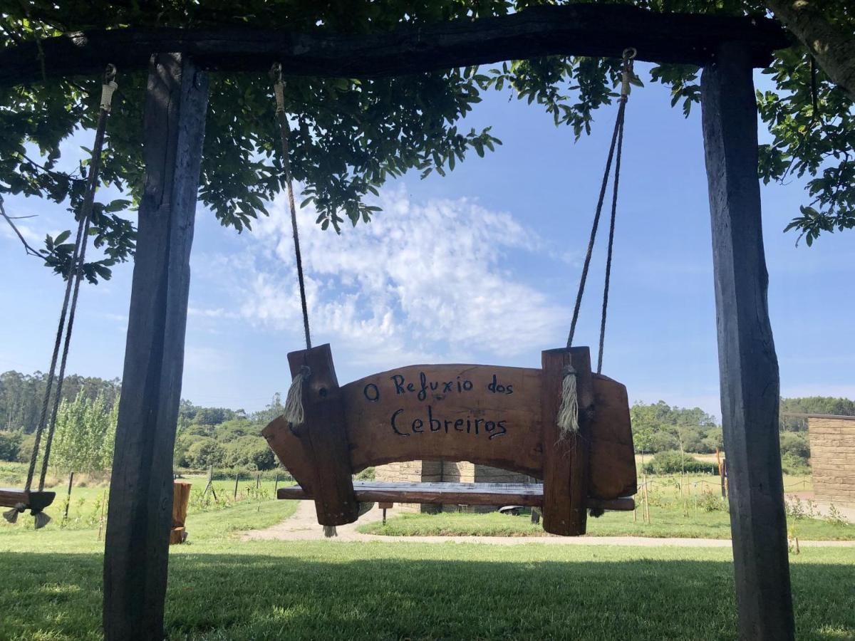 O Refuxio Dos Cebreiros Villa Mazaricos Dış mekan fotoğraf